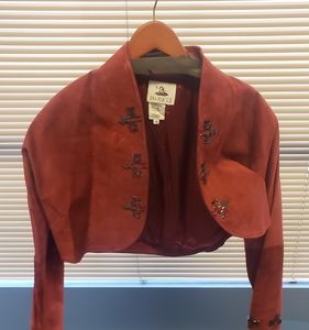 Red pia rucci jacket